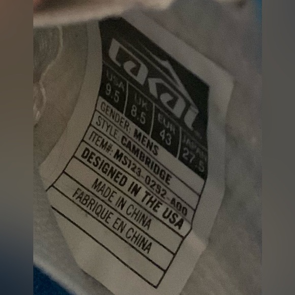 Lakai Skateboard Shoes Cambridge White/Coral Suede size 9.5 - Picture 6 of 6